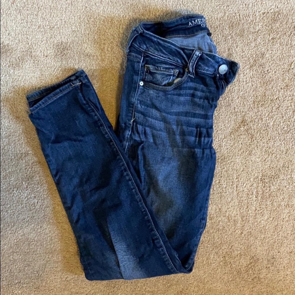 American eagle super super stretch skinny jean